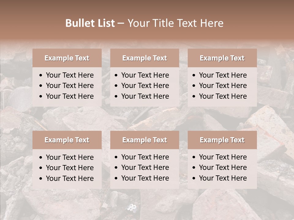 Thrash Garbage Junkyard PowerPoint Template
