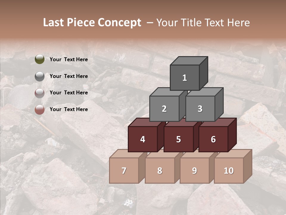 Thrash Garbage Junkyard PowerPoint Template