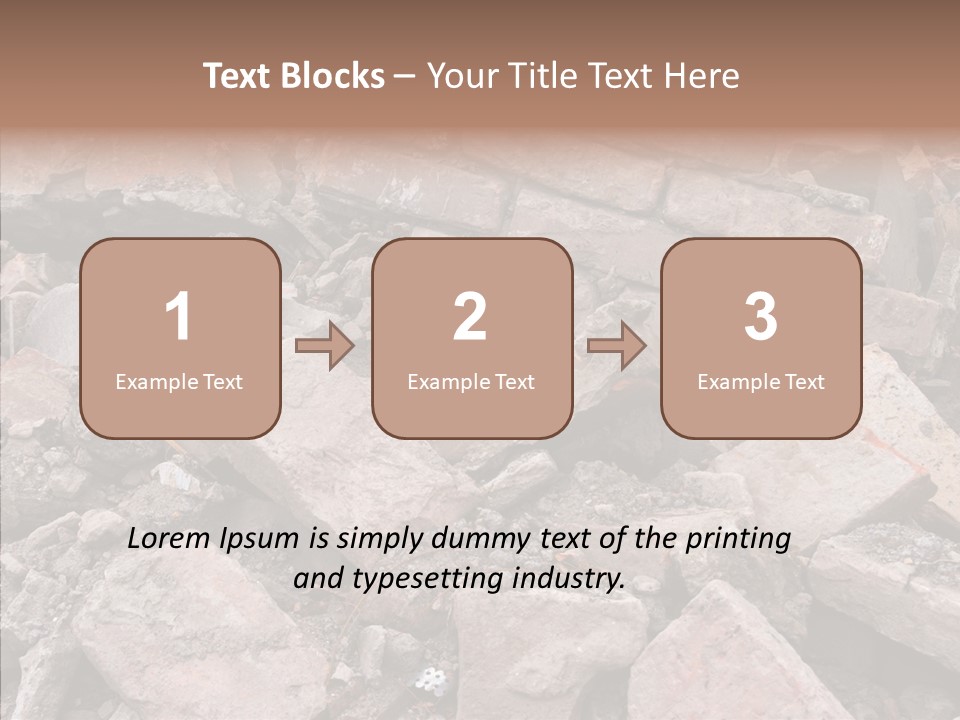 Thrash Garbage Junkyard PowerPoint Template