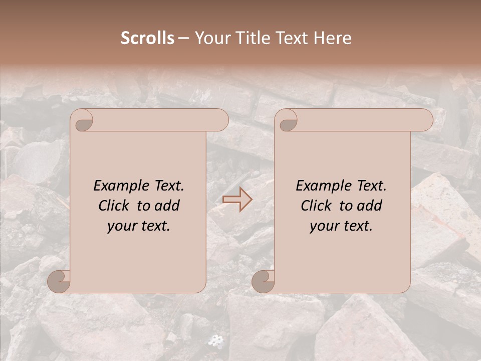 Thrash Garbage Junkyard PowerPoint Template