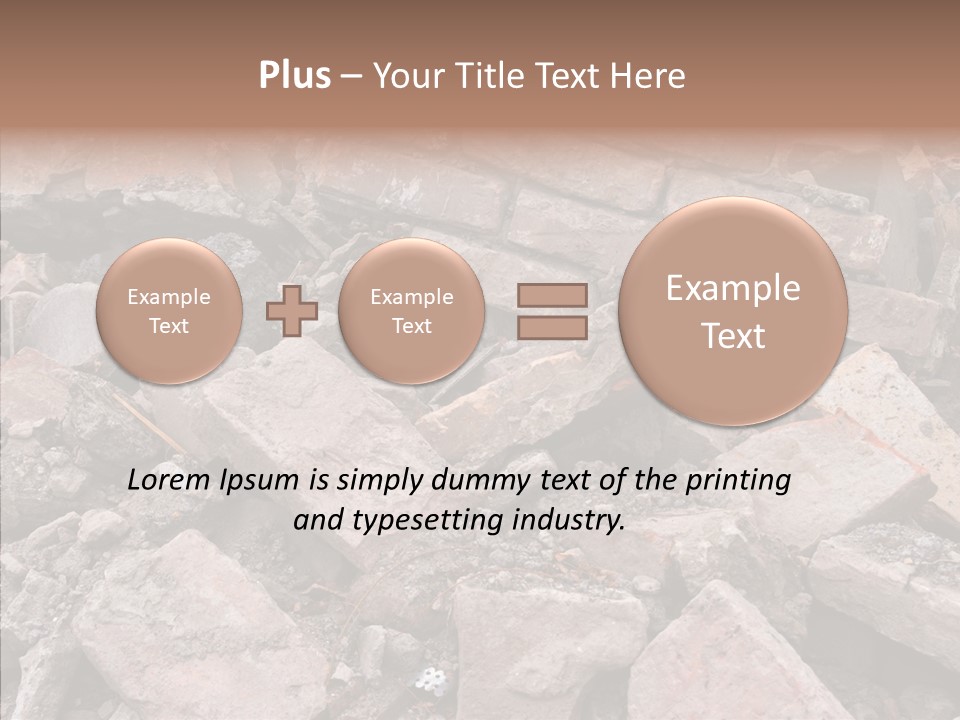 Thrash Garbage Junkyard PowerPoint Template