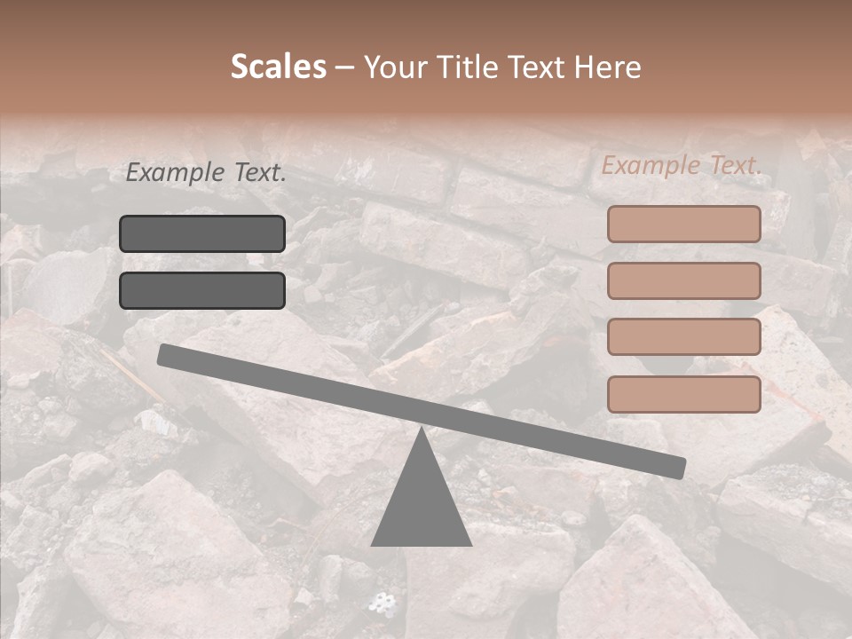 Thrash Garbage Junkyard PowerPoint Template