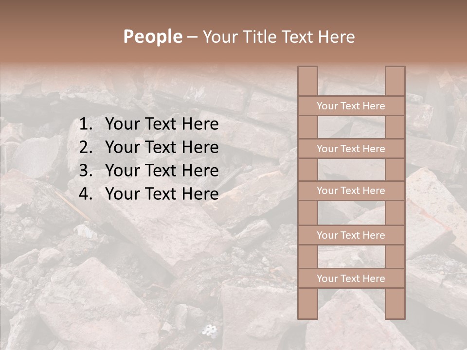 Thrash Garbage Junkyard PowerPoint Template