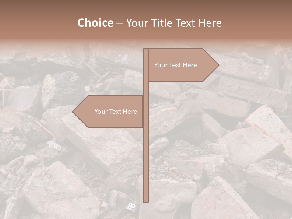 Thrash Garbage Junkyard PowerPoint Template