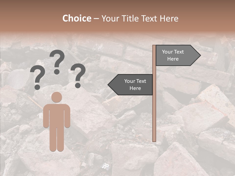 Thrash Garbage Junkyard PowerPoint Template
