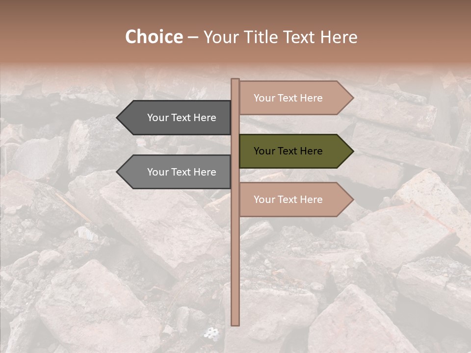 Thrash Garbage Junkyard PowerPoint Template