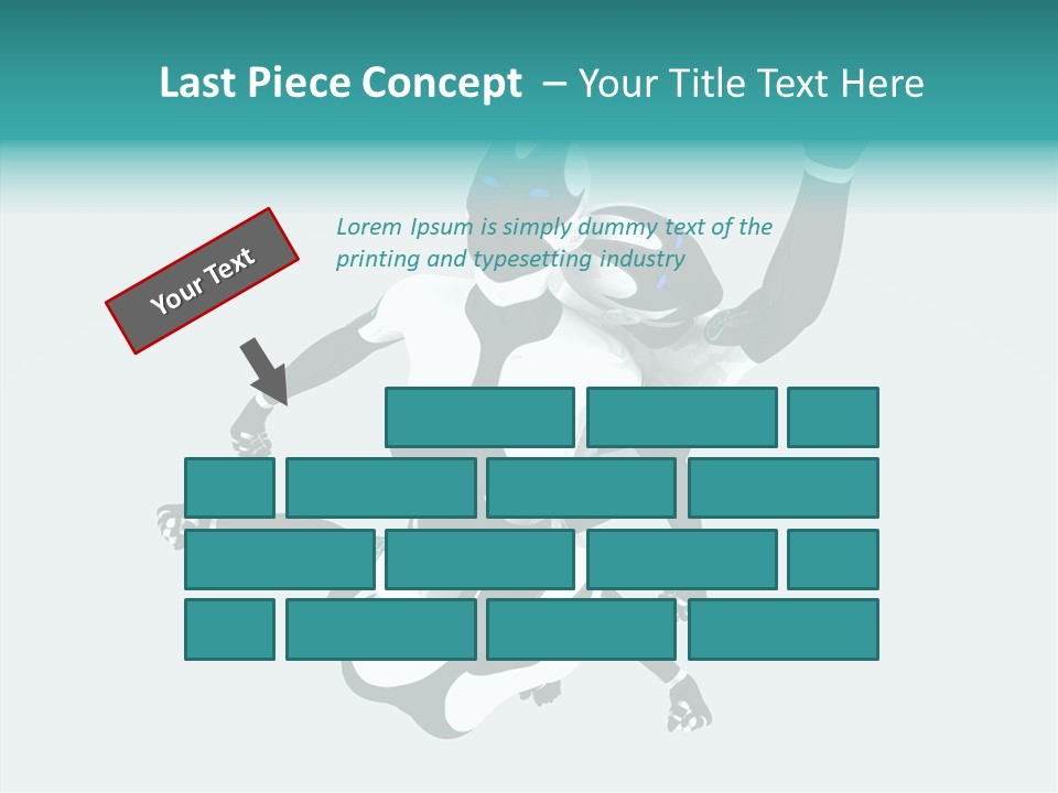 Tech Power Robot PowerPoint Template