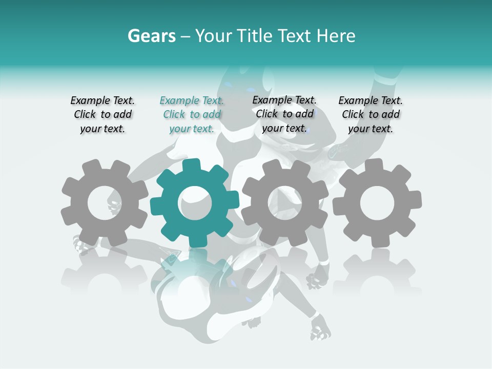 Tech Power Robot PowerPoint Template