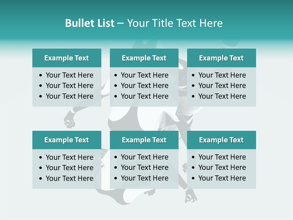 Tech Power Robot PowerPoint Template