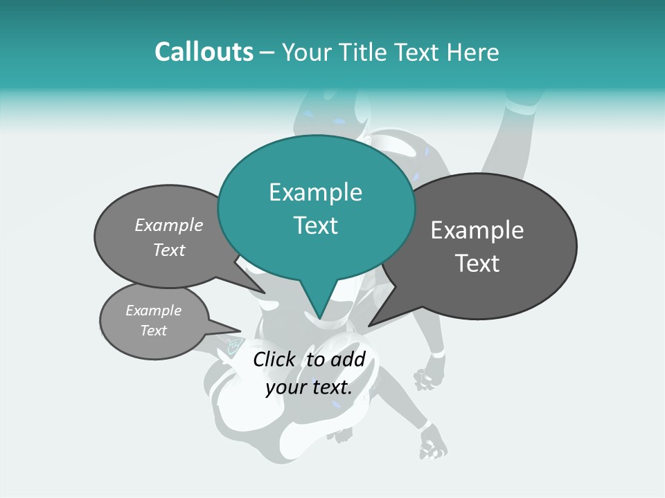 Tech Power Robot PowerPoint Template