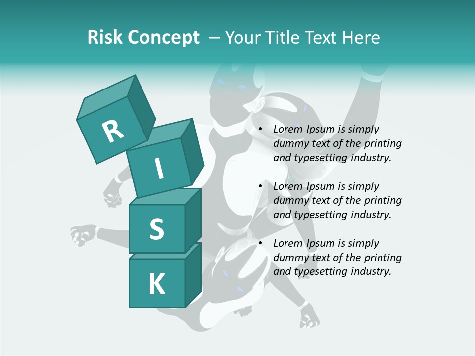 Tech Power Robot PowerPoint Template