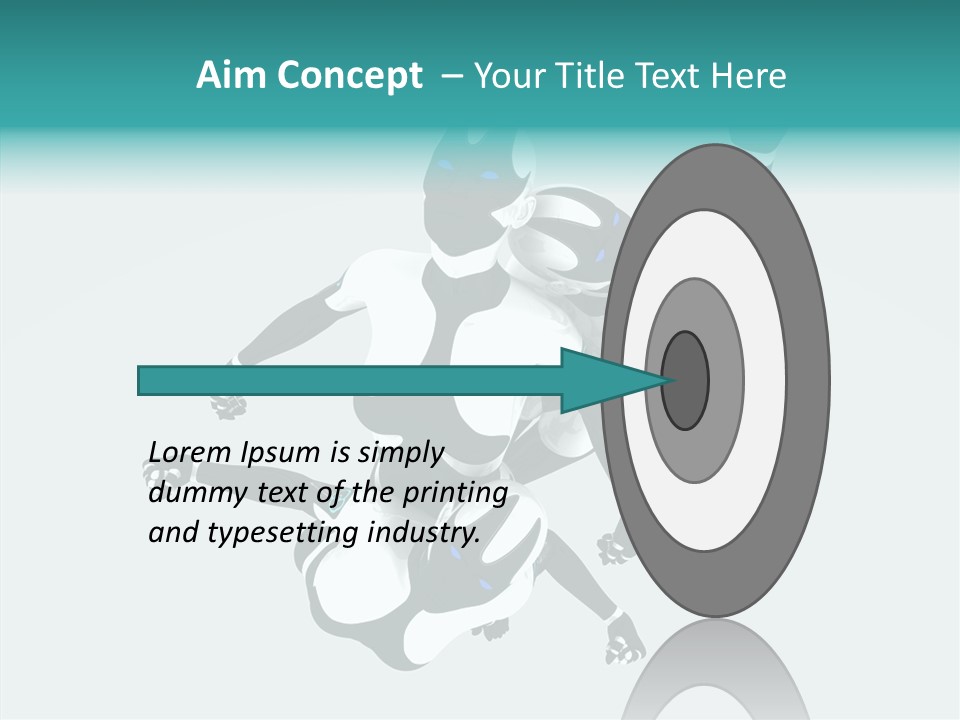 Tech Power Robot PowerPoint Template