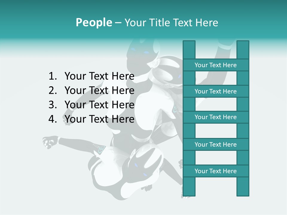 Tech Power Robot PowerPoint Template