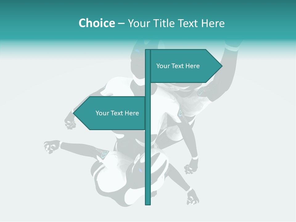 Tech Power Robot PowerPoint Template