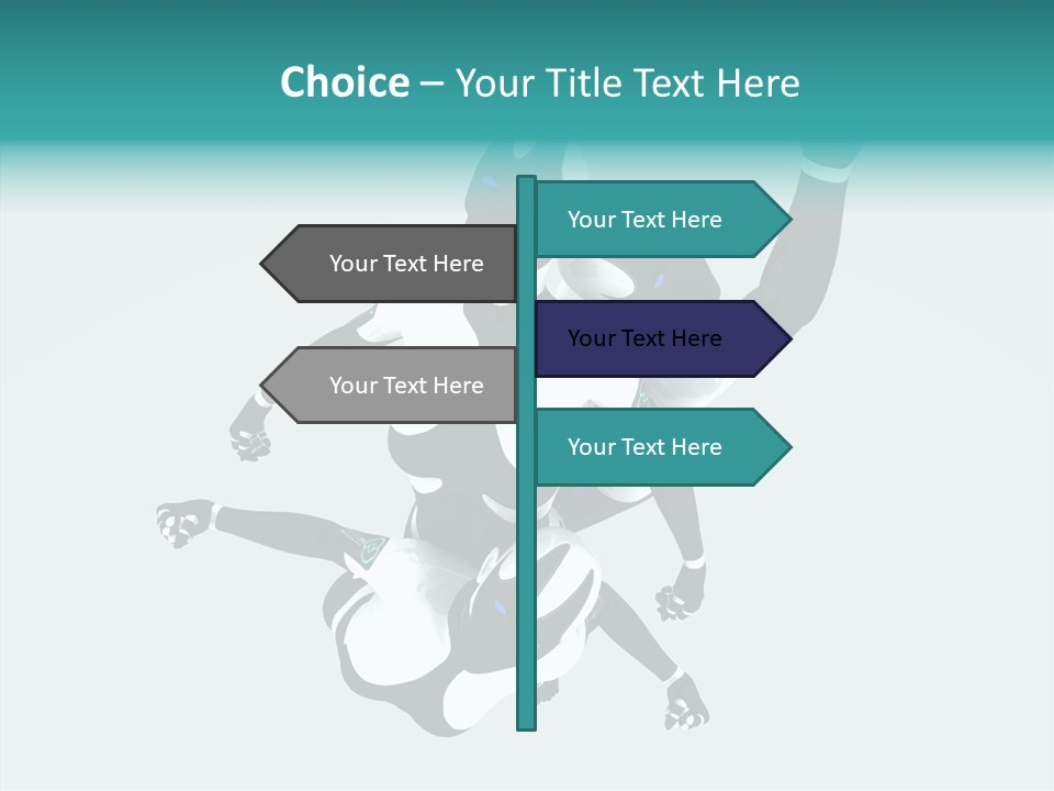 Tech Power Robot PowerPoint Template