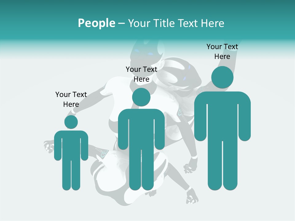 Tech Power Robot PowerPoint Template