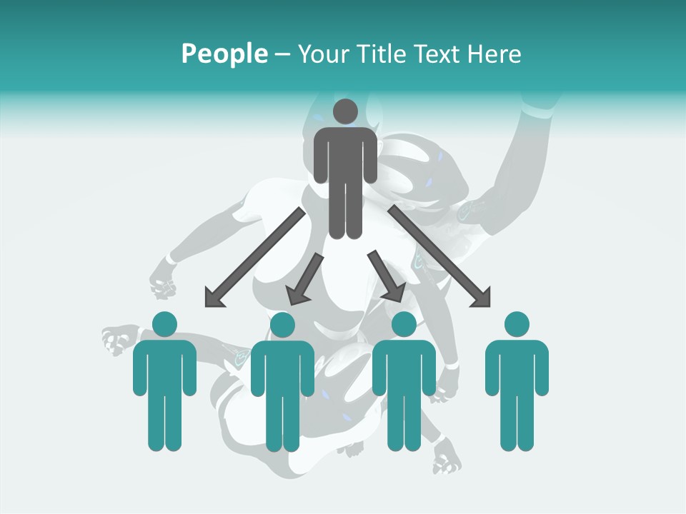 Tech Power Robot PowerPoint Template