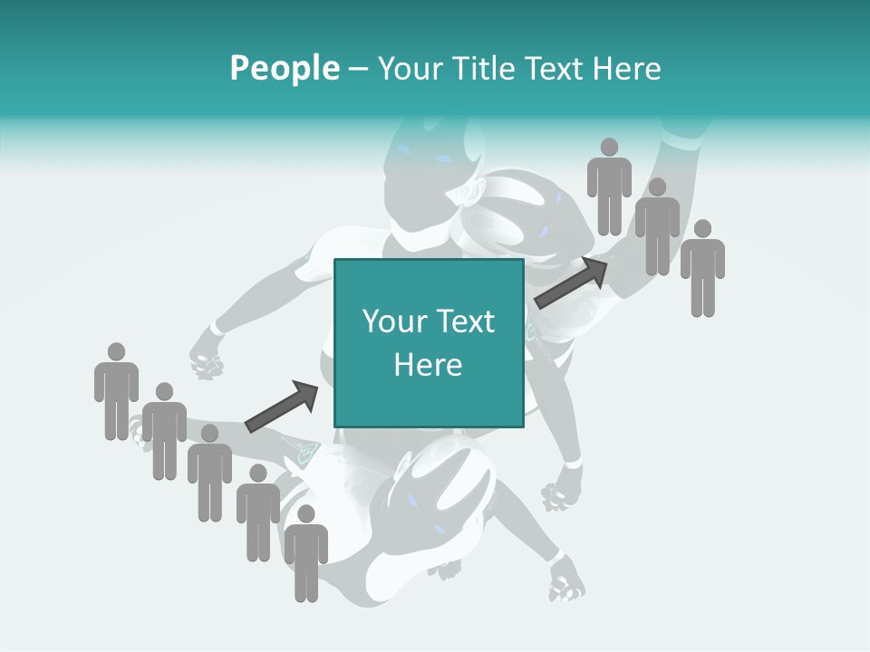 Tech Power Robot PowerPoint Template