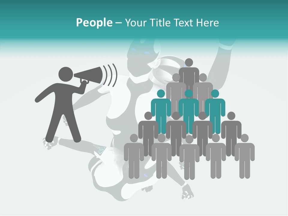 Tech Power Robot PowerPoint Template