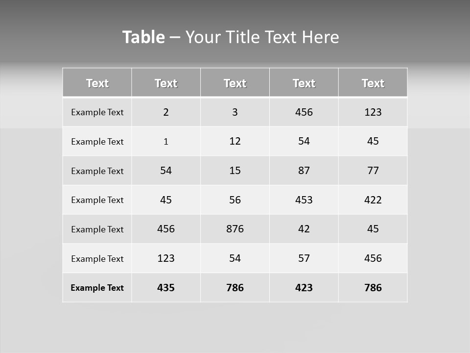 Female Attractive Stunning PowerPoint Template