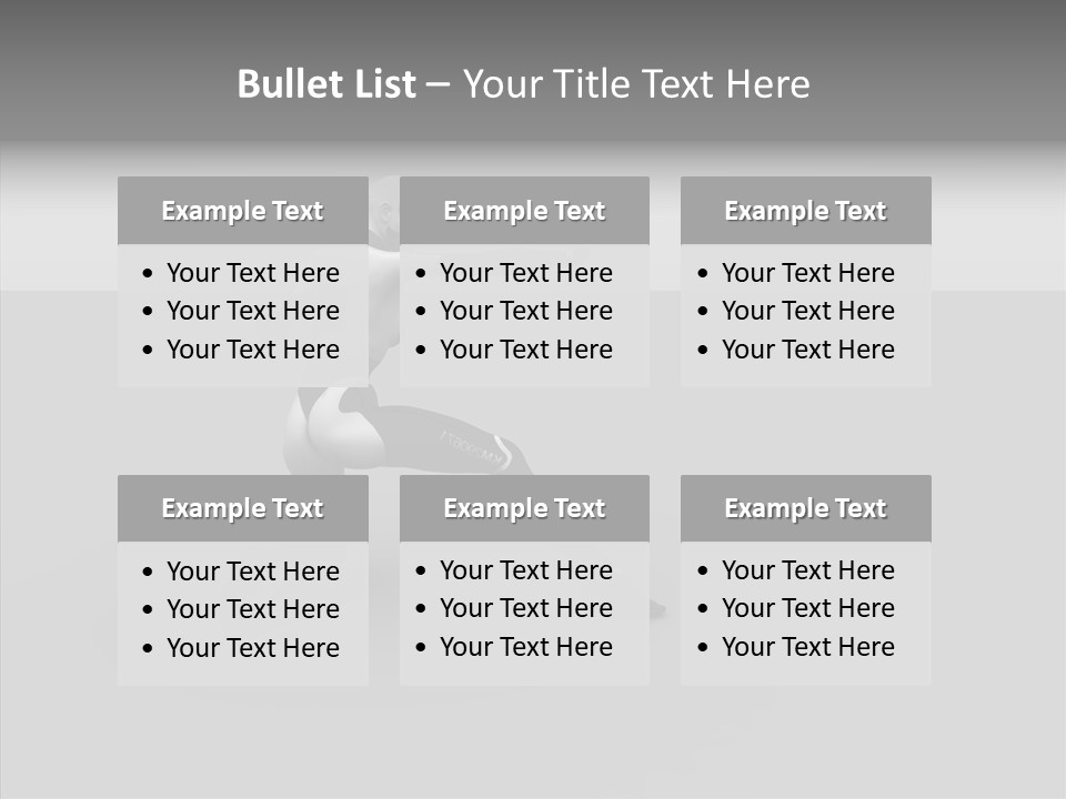 Female Attractive Stunning PowerPoint Template