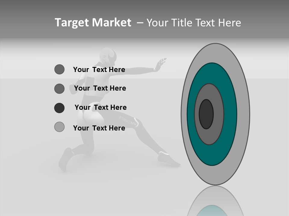 Female Attractive Stunning PowerPoint Template