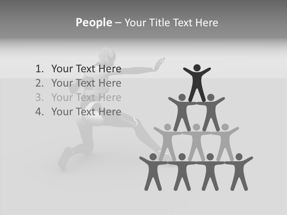 Female Attractive Stunning PowerPoint Template