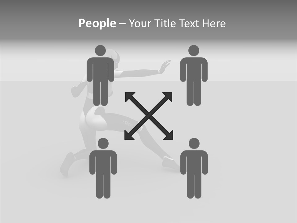 Female Attractive Stunning PowerPoint Template