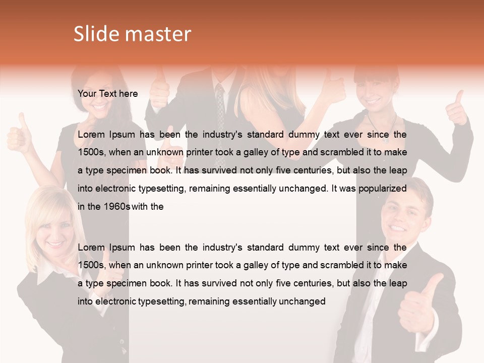 Woman Female Sign PowerPoint Template