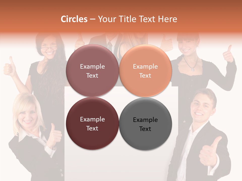 Woman Female Sign PowerPoint Template