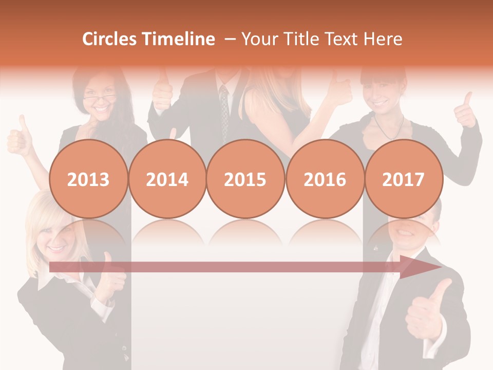 Woman Female Sign PowerPoint Template