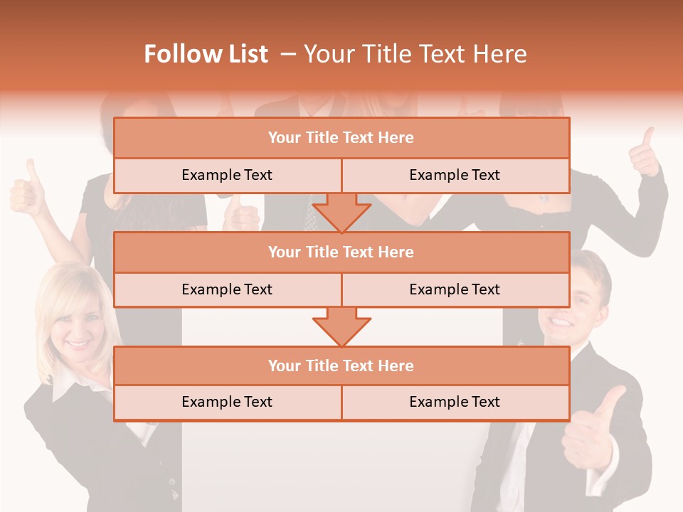 Woman Female Sign PowerPoint Template