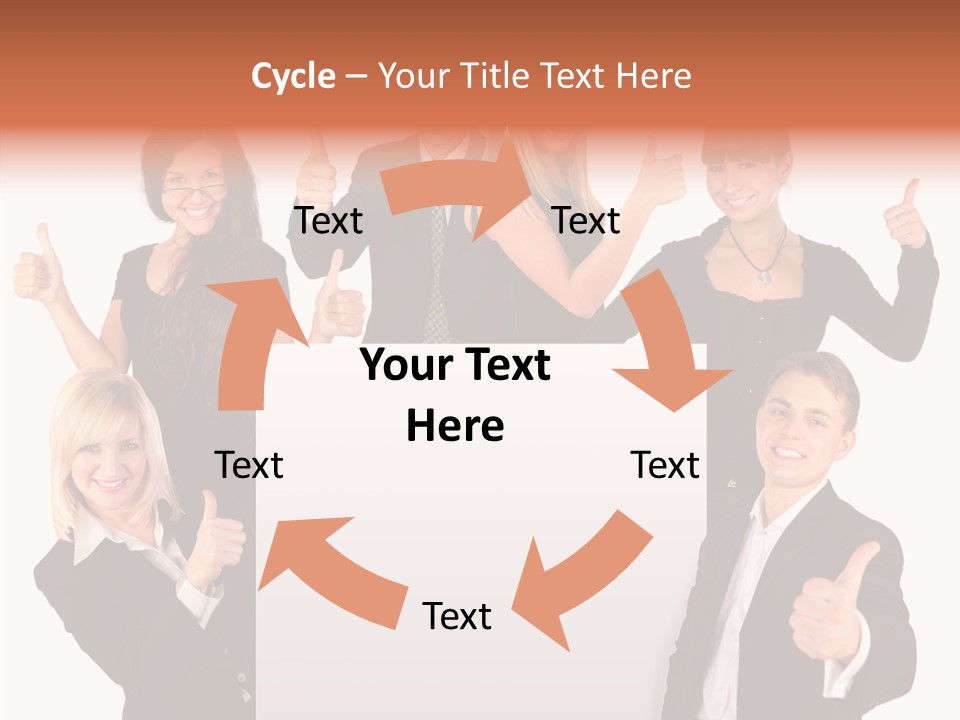 Woman Female Sign PowerPoint Template