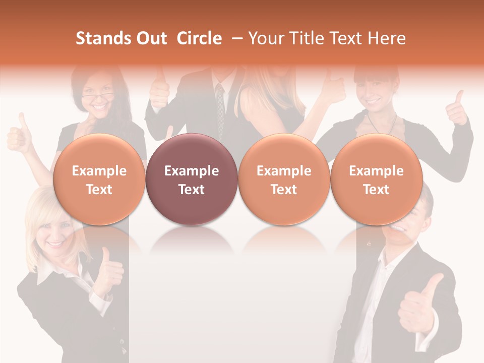 Woman Female Sign PowerPoint Template