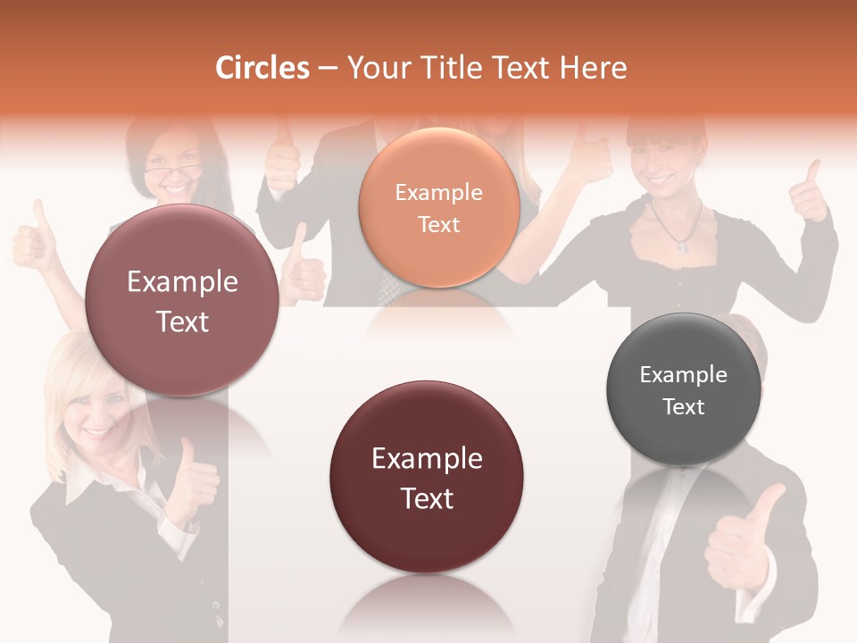 Woman Female Sign PowerPoint Template