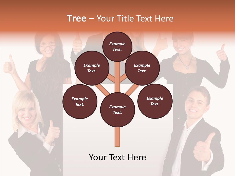 Woman Female Sign PowerPoint Template