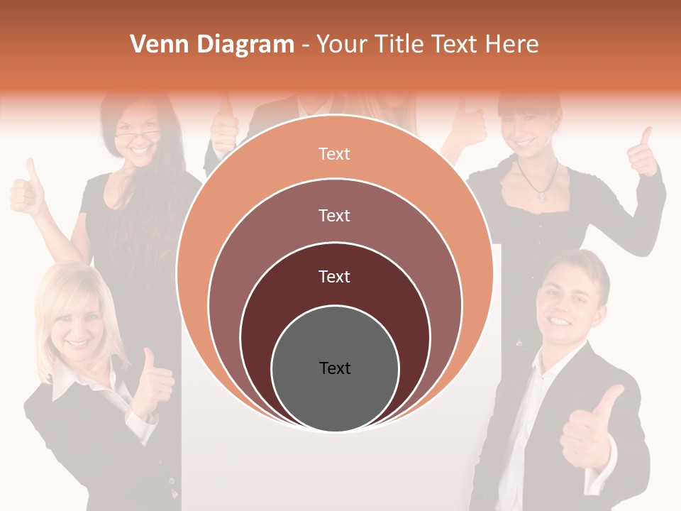 Woman Female Sign PowerPoint Template