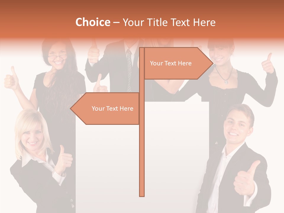 Woman Female Sign PowerPoint Template