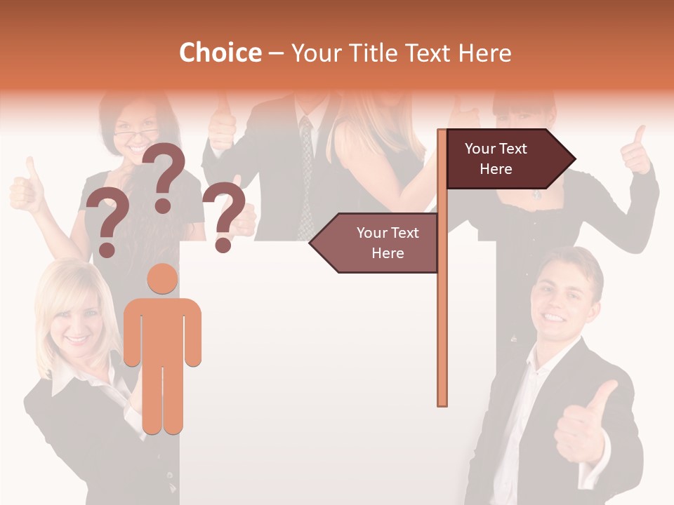 Woman Female Sign PowerPoint Template