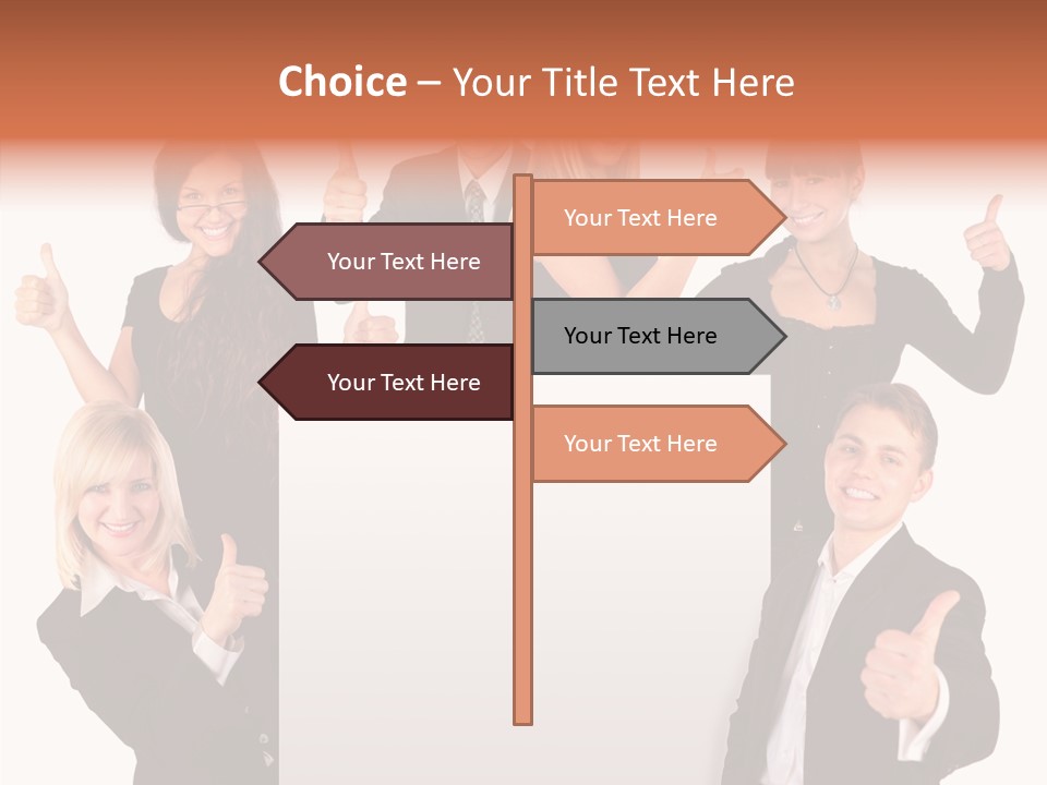 Woman Female Sign PowerPoint Template