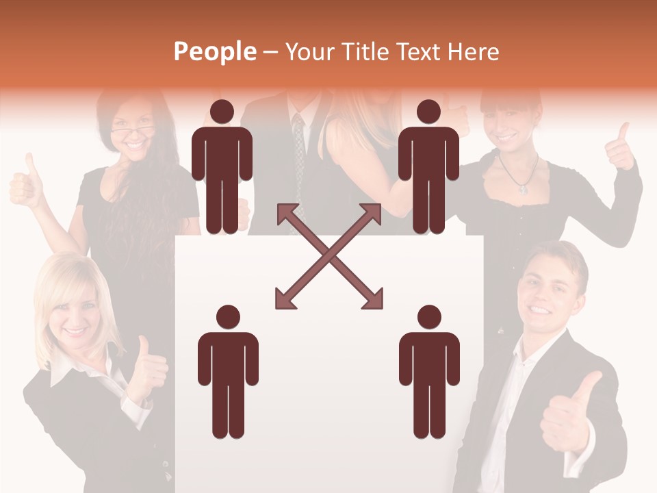 Woman Female Sign PowerPoint Template