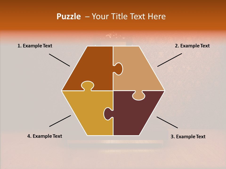 Frame Distressed Graphic PowerPoint Template