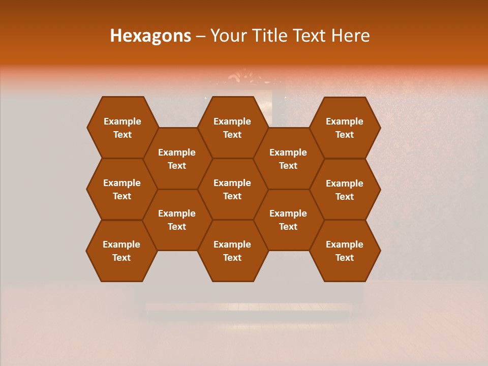 Frame Distressed Graphic PowerPoint Template