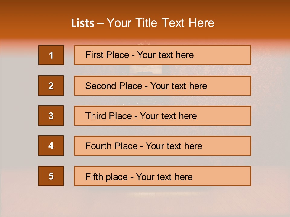 Frame Distressed Graphic PowerPoint Template