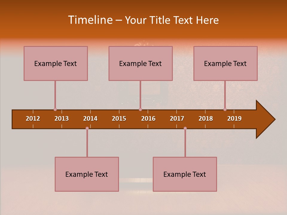 Frame Distressed Graphic PowerPoint Template
