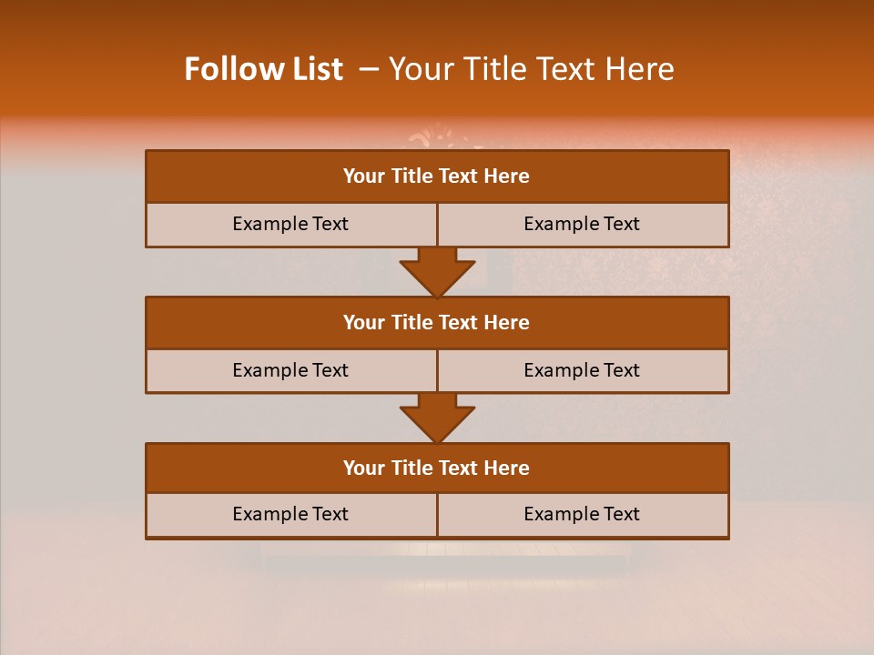 Frame Distressed Graphic PowerPoint Template