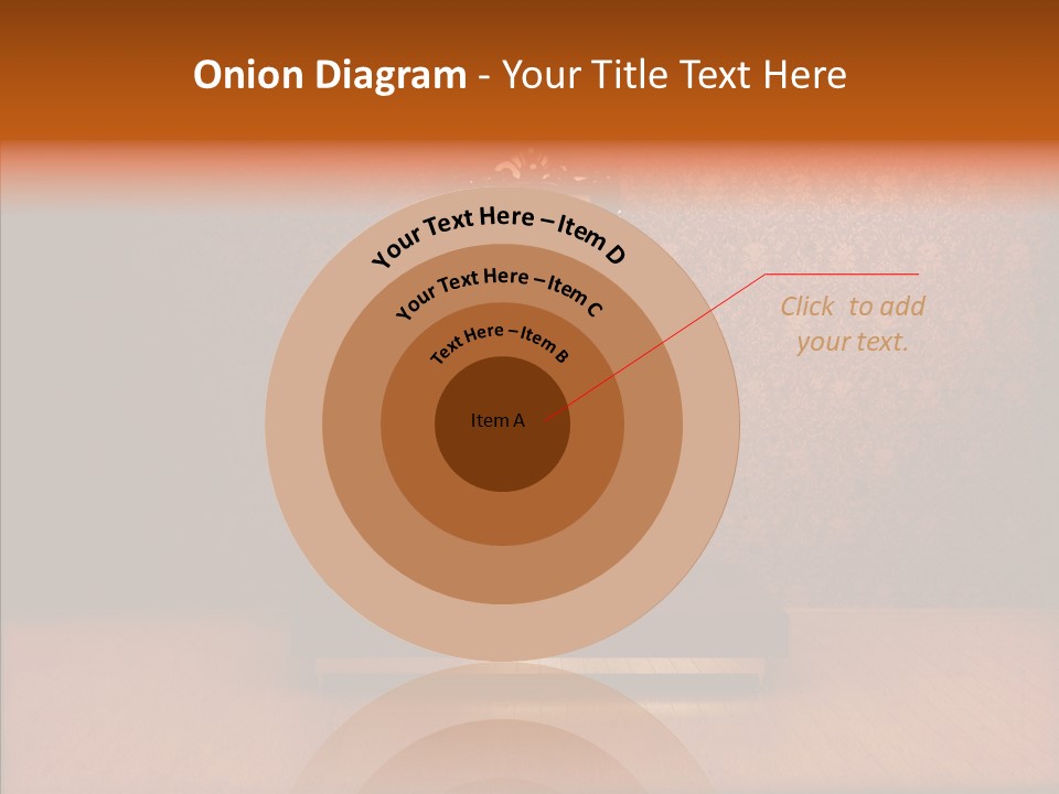 Frame Distressed Graphic PowerPoint Template