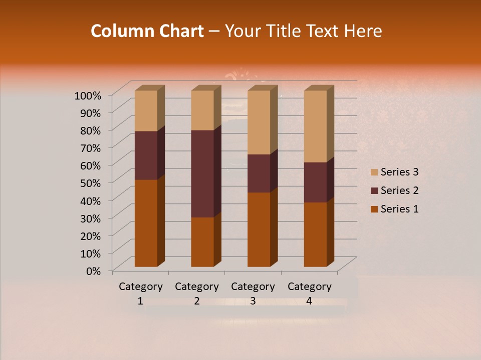 Frame Distressed Graphic PowerPoint Template