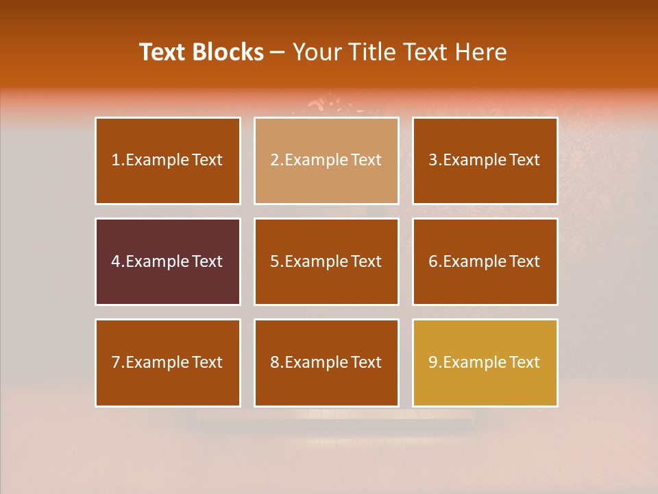 Frame Distressed Graphic PowerPoint Template