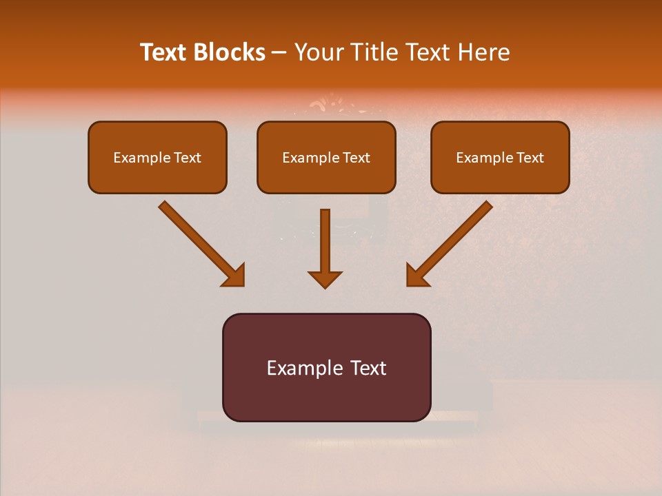 Frame Distressed Graphic PowerPoint Template